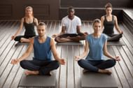 How to do sukhasana? (Image via Freepik)
